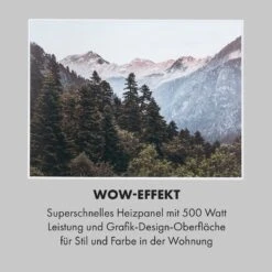 Wonderwall Air Art Smart Infrarotheizung 80x60cm 500W Wandmontage Berg 14 Wonderwall Air Art Smart Infrarotheizung 80x60cm 500W Wandmontage Berg -Outdoor Grills Store 10035121 de 0005 logo