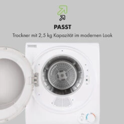 Jet Set 2500 Wäschetrockner Ablufttrockner 850W EEK C 2,5kg 50cm -Outdoor Grills Store 10035137 de 0006 logo