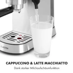 Futura Espressomaker 20 Bar 1450 Watt 20 Bar Wassertank: 1,25 Liter Rostfreier Edelstahl -Outdoor Grills Store 10035183 de 0007 logo