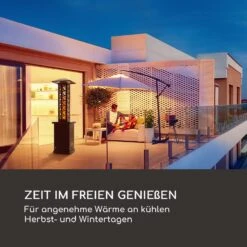 Heat Hunter Pellet-Terrassenheizer 12,2 KW Mobil Edelstahl -Outdoor Grills Store 10035216 de 0008 logo