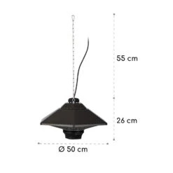 Heat Hexa Infrarot-Heizstrahler 800/1200/2000W Halogen IP34 LED 18 Heat Hexa Infrarot-Heizstrahler 800/1200/2000W Halogen IP34 LED -Outdoor Grills Store 10035286 yy 0009 logo Blumfeldt Heat Hexa Infrarot Heizstrahler Bronze
