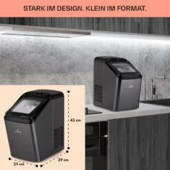 Partytime Eiswürfelmaschine Klareis 15kg/24h Edelstahl -Outdoor Grills Store 10035295 de 0006 usp