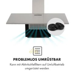 Silver Lining 90 Dunstabzugshaube 90cm 568m³/h EEK A Edelstahl 19 Silver Lining 90 Dunstabzugshaube 90cm 568m³/h EEK A Edelstahl -Outdoor Grills Store 10035318 de 0008 logo