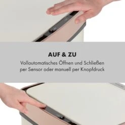 Royal Trash Rose Gold Sensor-Mülleimer 72 Liter Edelstahl -Outdoor Grills Store 10035364 de 0007 logo