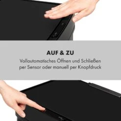 Royal Trash Matte Black Sensor-Mülleimer 72 Liter Edelstahl -Outdoor Grills Store 10035365 de 0007 logo