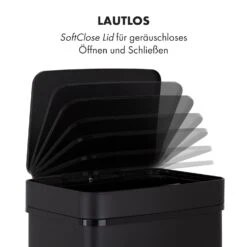 Royal Trash Matte Black Sensor-Mülleimer 72 Liter Edelstahl -Outdoor Grills Store 10035365 de 0010 logo