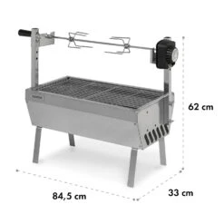 Sauenland Mini Rotisserie-Grill Drehspieß 4W 12kg Max. Edelstahl -Outdoor Grills Store 10035371 yy 0007 dimensions