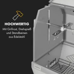 Sauenland Pro XL Spanferkelgrill Drehspieß 15W 4 Rollen Edelstahl -Outdoor Grills Store 10035373 de 0003 logo