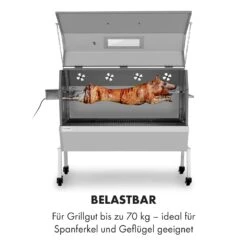 Sauenland Pro XL Spanferkelgrill Drehspieß 15W 4 Rollen Edelstahl -Outdoor Grills Store 10035373 de 0004 logo