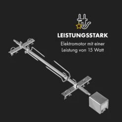Sauenland Pro XL Spanferkelgrill Drehspieß 15W 4 Rollen Edelstahl -Outdoor Grills Store 10035373 de 0005 logo