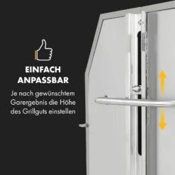 Sauenland Pro XL Spanferkelgrill Drehspieß 15W 4 Rollen Edelstahl -Outdoor Grills Store 10035373 de 0006 logo