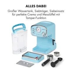 Espressionata Gusto Espressomaschine 1100W 15 Bar Druck 16 Espressionata Gusto Espressomaschine 1100W 15 Bar Druck -Outdoor Grills Store 10035377 de 0008 logo