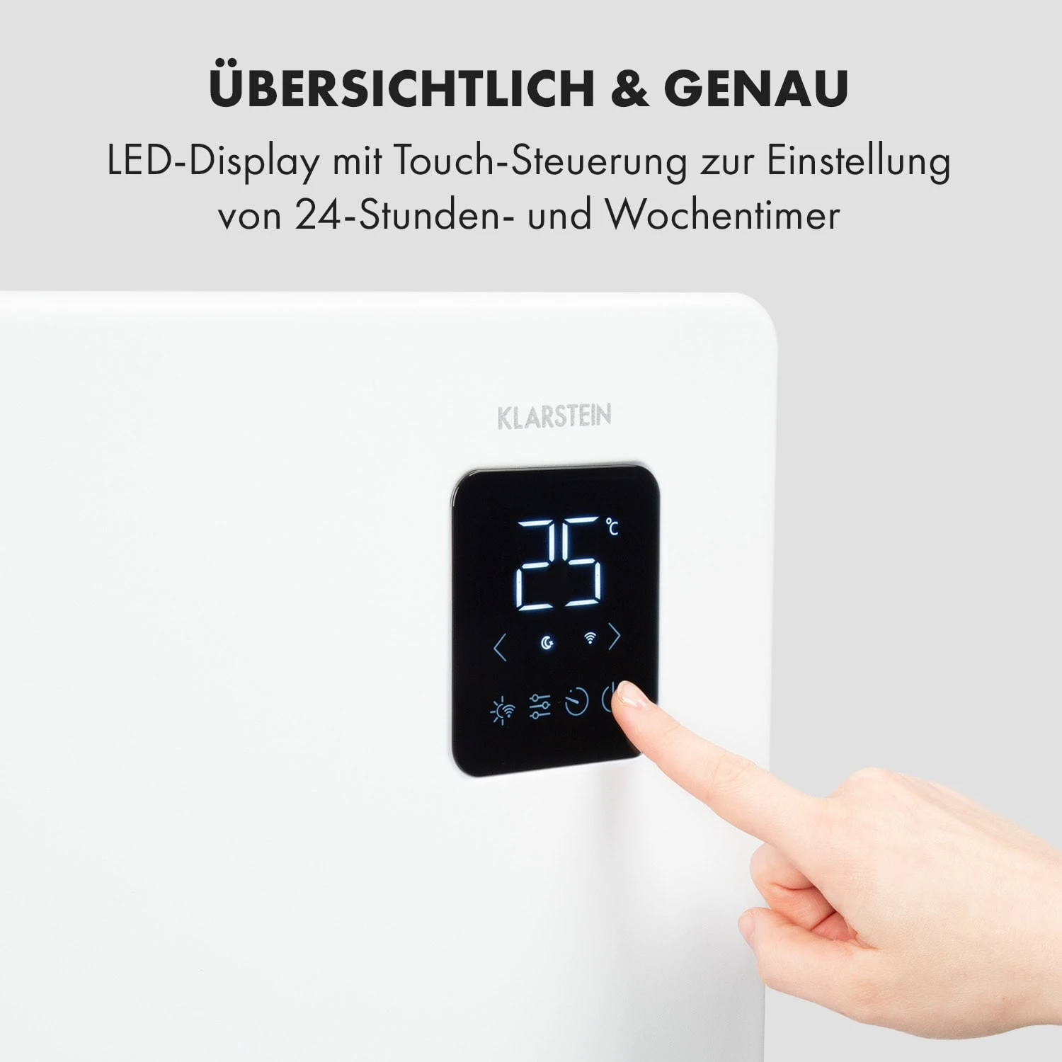Bansin Smart 1500 Konvektionsheizgerät 1500W App-Steuerung 4 Bansin Smart 1500 Konvektionsheizgerät 1500W App-Steuerung – Bild 4