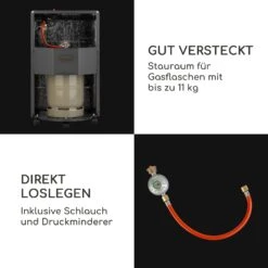 Andora Flame Gasheizofen Gasheizer Feuerschein Bis 3,4kW -Outdoor Grills Store 10035407 de 0004 logo