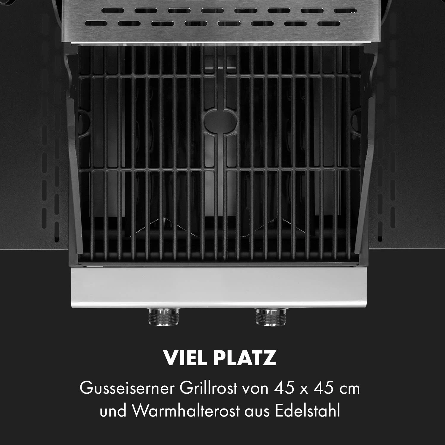 Valdosta 2.0 Gasgrill 2x3,6kW Brenner Edelstahl 3 Valdosta 2.0 Gasgrill 2x3,6kW Brenner Edelstahl – Bild 3