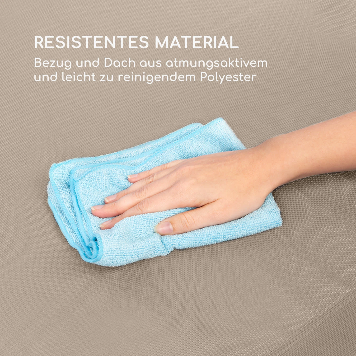 Garden Grove Gartenliege Swing Bed Stahlrahmen Sonnendach Polyester 7 Garden Grove Gartenliege Swing Bed Stahlrahmen Sonnendach Polyester – Bild 7