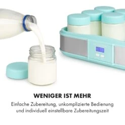 Gaia Greek Joghurt-Maker 1,26 L 6 Gläser Inkl. Sieb-Box -Outdoor Grills Store 10035435 de 0005 logo
