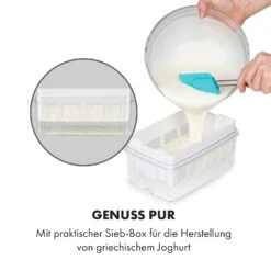 Gaia Greek Joghurt-Maker 1,26 L 6 Gläser Inkl. Sieb-Box -Outdoor Grills Store 10035435 de 0006 logo