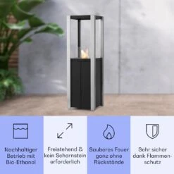 Phantasma Pinar Ethanol-Kamin Rauch- & Geruchlos Bio-Ethanol -Outdoor Grills Store 10035459 de 0003 usp