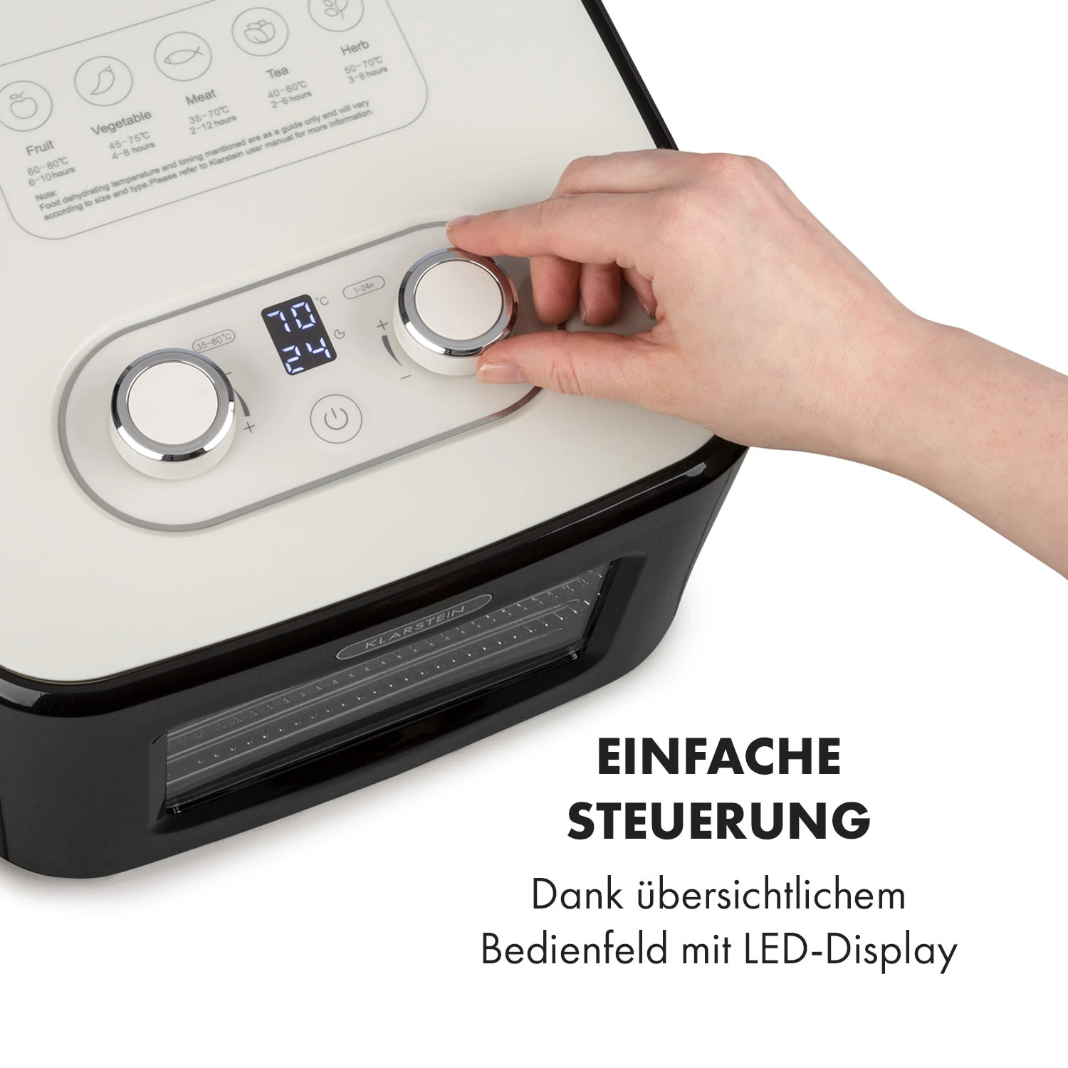 Tutti Frutti Dörrautomat 400W 35-80°C 8 Liter 5 Tutti Frutti Dörrautomat 400W 35-80°C 8 Liter – Bild 5