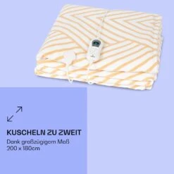 Dr. Watson XXL Heizdecke 3 Stufen Waschbar 200x180cm Mikroplüsch -Outdoor Grills Store 10035502 de 0005 logo