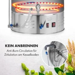 Brauheld Pro Maischekessel 3300W 70L 30-100°C Umwälzpumpe Edelstahl 15 Brauheld Pro Maischekessel 3300W 70L 30-100°C Umwälzpumpe Edelstahl -Outdoor Grills Store 10035516 de 0006 logo
