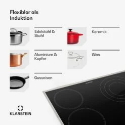 Virtuosa 4 Prime Einbaukochfeld 4 Zonen 6500W Glaskeramik Edelstahlrahmen 15 Virtuosa 4 Prime Einbaukochfeld 4 Zonen 6500W Glaskeramik Edelstahlrahmen -Outdoor Grills Store 10035551 de 0007 usp