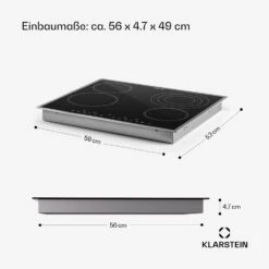 Virtuosa 4 Prime Einbaukochfeld 4 Zonen 6500W Glaskeramik Edelstahlrahmen 16 Virtuosa 4 Prime Einbaukochfeld 4 Zonen 6500W Glaskeramik Edelstahlrahmen -Outdoor Grills Store 10035551 de 0008 usp
