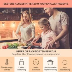 Virtuosa 4 Einbaukochfeld 4 Zonen 6500W Glaskeramik 13 Virtuosa 4 Einbaukochfeld 4 Zonen 6500W Glaskeramik -Outdoor Grills Store 10035552 de 0005 usp