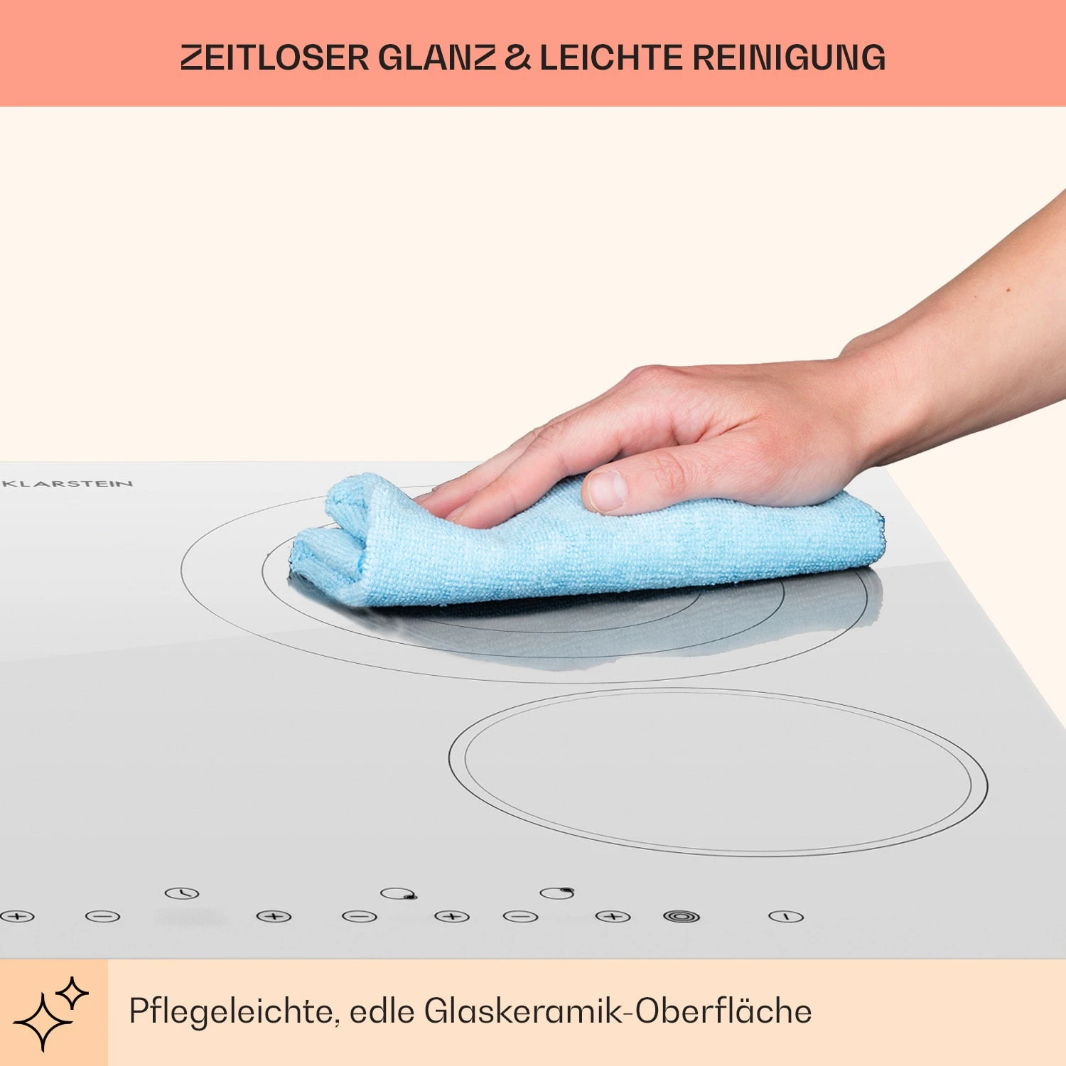 Virtuosa 4 Einbaukochfeld 4 Zonen 6500W Glaskeramik 8 Virtuosa 4 Einbaukochfeld 4 Zonen 6500W Glaskeramik – Bild 8