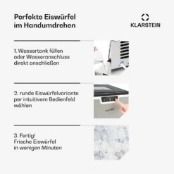 Icefestival Cube Eiswürfelbereiter 400W 1,9l 20kg/24h 10 Icefestival Cube Eiswürfelbereiter 400W 1,9l 20kg/24h -Outdoor Grills Store 10035579 de 0004 usp