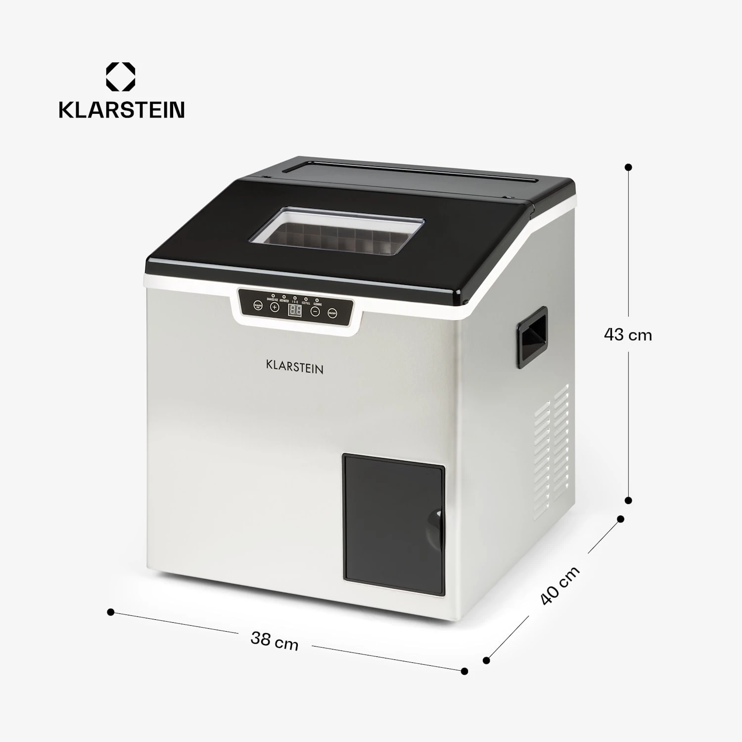 Icefestival Cube Eiswürfelbereiter 400W 1,9l 20kg/24h 7 Icefestival Cube Eiswürfelbereiter 400W 1,9l 20kg/24h – Bild 7