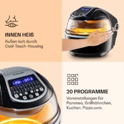 VitAir Smart Heißluftfritteuse App-Steuerung / 1400W / 7,75 Ltr / 20 Programme -Outdoor Grills Store 10035592 de 0005 logo