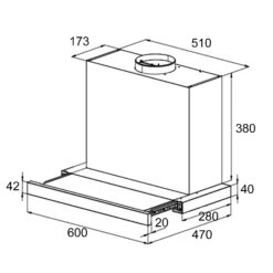 Mariana 60 Flachschirmhaube 500 M³/h Abluft LED -Outdoor Grills Store 10035597 yy 0008 logo
