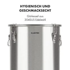 Gärkeller Pro XL Fermentierkessel 60 Liter Ablassventil 304-Edelstahl -Outdoor Grills Store 10035622 de 0006 logo