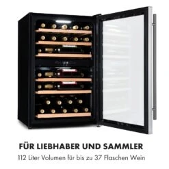 Vinamour 37 Duo Weinkühlschrank 2 Kühlzonen 112 Liter 37 Flaschen -Outdoor Grills Store 10035663 de 0003 logo