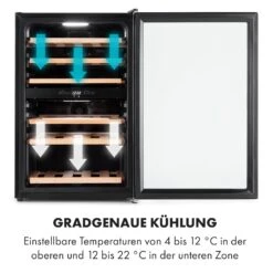 Vinamour 37 Duo Weinkühlschrank 2 Kühlzonen 112 Liter 37 Flaschen -Outdoor Grills Store 10035663 de 0004 logo