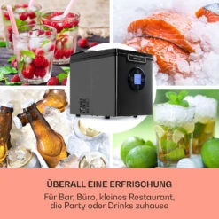 Icemeister 2G Eiswürfelmaschine 12kg/24h LC-Display Edelstahl -Outdoor Grills Store 10035712 de 0003 usp