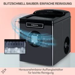 Icemeister 2G Eiswürfelmaschine 12kg/24h LC-Display Edelstahl -Outdoor Grills Store 10035712 de 0005 usp