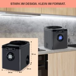 Icemeister 2G Eiswürfelmaschine 12kg/24h LC-Display Edelstahl -Outdoor Grills Store 10035712 de 0006 usp