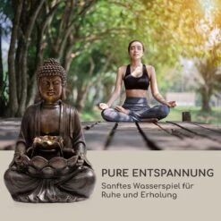 Dharma Solarbrunnen LED 48 X 72 X 41 Cm (BxHxT) Polyresin 11 Dharma Solarbrunnen LED 48 X 72 X 41 Cm (BxHxT) Polyresin -Outdoor Grills Store 10035714 de 0004 logo