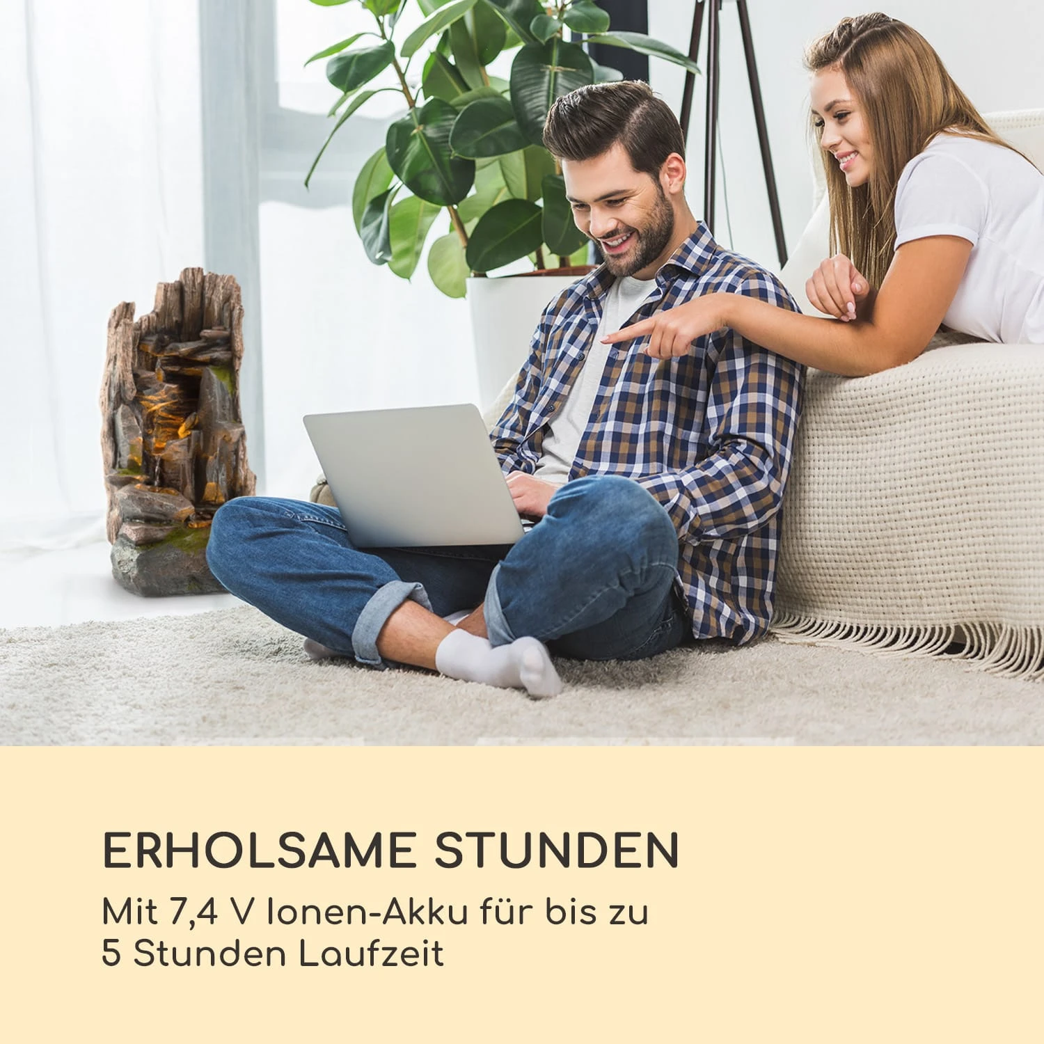 Mystic Tree Solarbrunnen LED-Beleuchtung Polyresin 6 Mystic Tree Solarbrunnen LED-Beleuchtung Polyresin – Bild 6