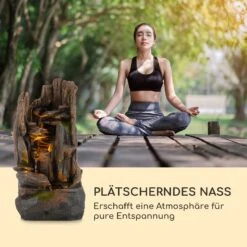 Mystic Tree Solarbrunnen LED-Beleuchtung Polyresin 14 Mystic Tree Solarbrunnen LED-Beleuchtung Polyresin -Outdoor Grills Store 10035728 de 0007 logo