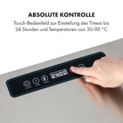 Captain Jerky 110 Dörrautomat 1000W 30-90 °C 24h-Timer Edelstahl -Outdoor Grills Store 10035735 de 0003 logo
