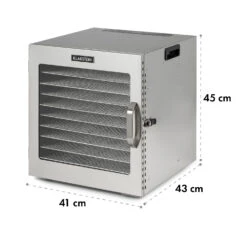 Captain Jerky 110 Dörrautomat 1000W 30-90 °C 24h-Timer Edelstahl -Outdoor Grills Store 10035735 yy 0009 logo Klarstein Captain Jerky 110