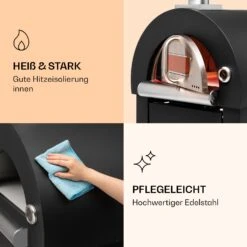 Diavolo Napoletana Pizzaofen Holzofen Rostfreier Edelstahl 11 Diavolo Napoletana Pizzaofen Holzofen Rostfreier Edelstahl -Outdoor Grills Store 10035759 de 0004 logo