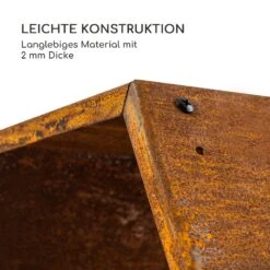 Hexawood Rust Holzspeicher Hexagon-Form 50,2x58x32cm -Outdoor Grills Store 10035765 de 0005 logo