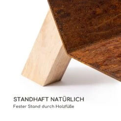 Langdon Wood Rust Holzlager 68x38x34 Cm Eisen & Holz -Outdoor Grills Store 10035769 de 0004 logo