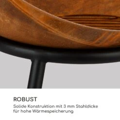 Fireball Rust Feuerschale 60 Cm Ø Kippbare Rost-Finish Rost -Outdoor Grills Store 10035770 de 0004 logo