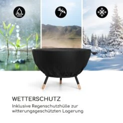 Fireball Wood Kippbare Stahl-Feuerschale Garten Terrasse Ø 66 Cm -Outdoor Grills Store 10035848 de 0008 logo